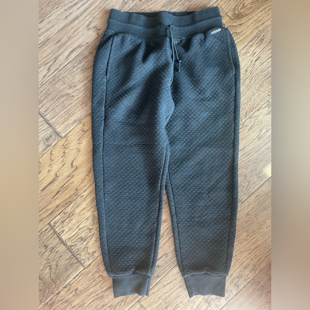 Quilted bearpaw joggers